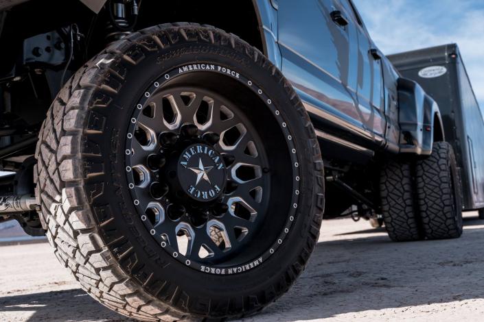 We offer a wide selection of custom wheels and tires.